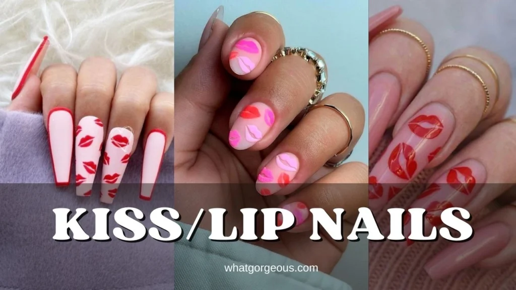 4. Kiss Lip Nails whatgorgeous.com