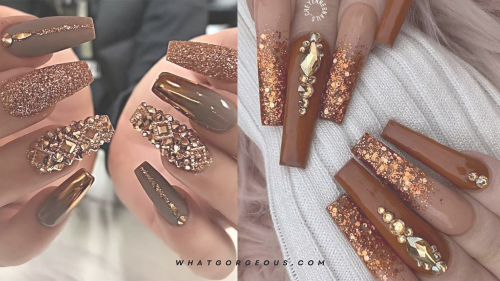 Brown Nails whatgorgeous.com