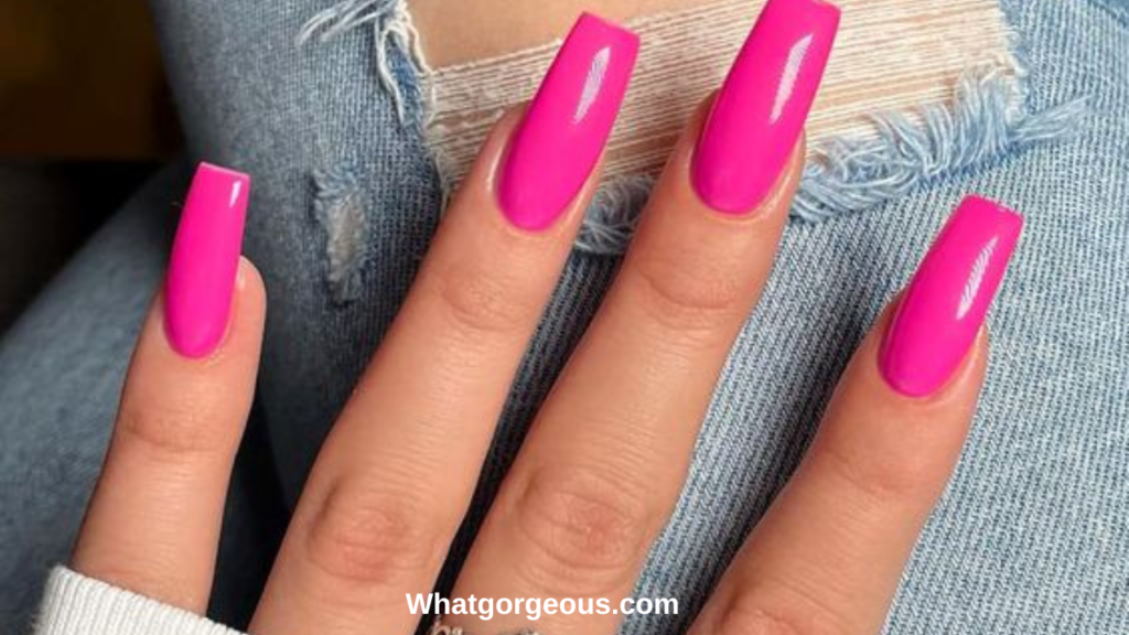 14. Cute 3 Shades Pink Heart Nails 1 whatgorgeous.com