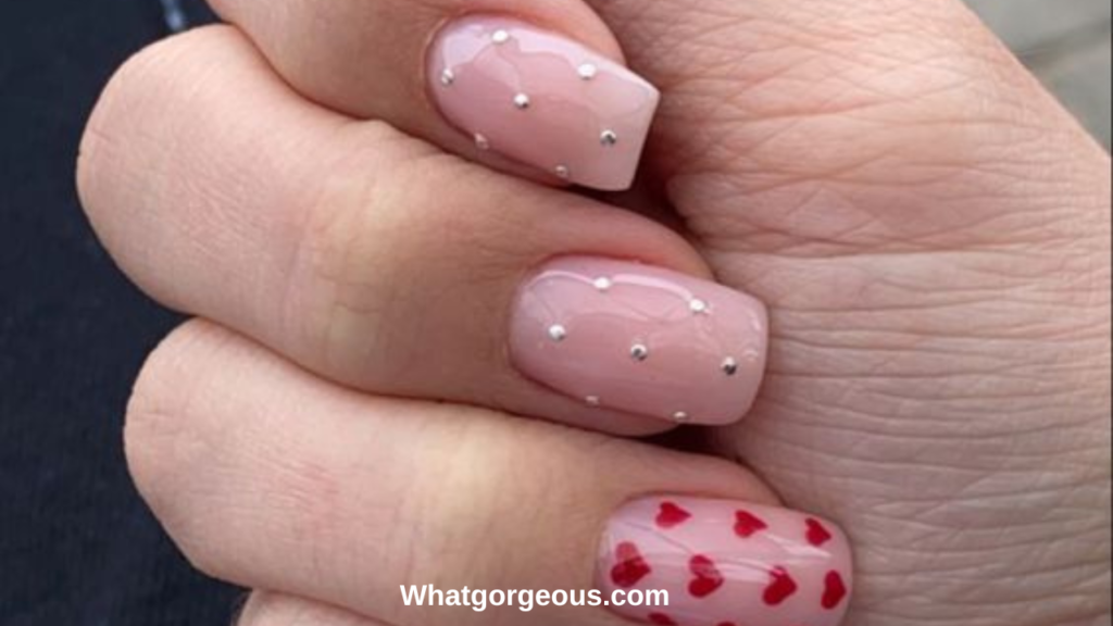 Cutesy Cherry February Nail Designs 2 whatgorgeous.com