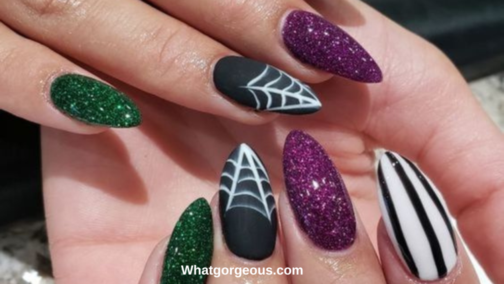 Dexter Approved Tips Halloween Nail Art whatgorgeous.com