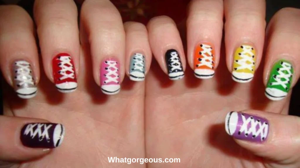 Funny Craft nail designs February Nail Designs whatgorgeous.com