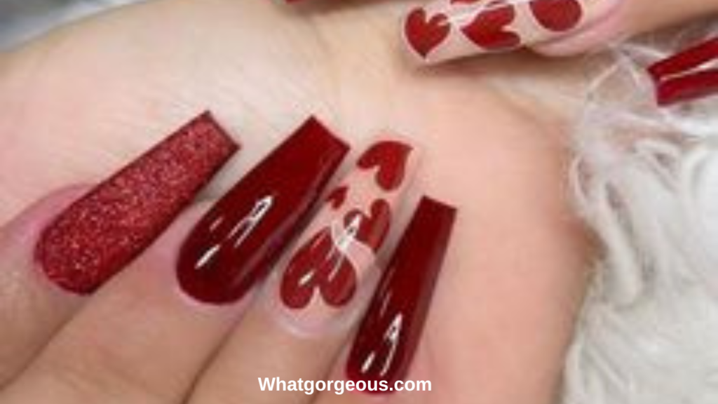 Love Favor February Nail Designs whatgorgeous.com