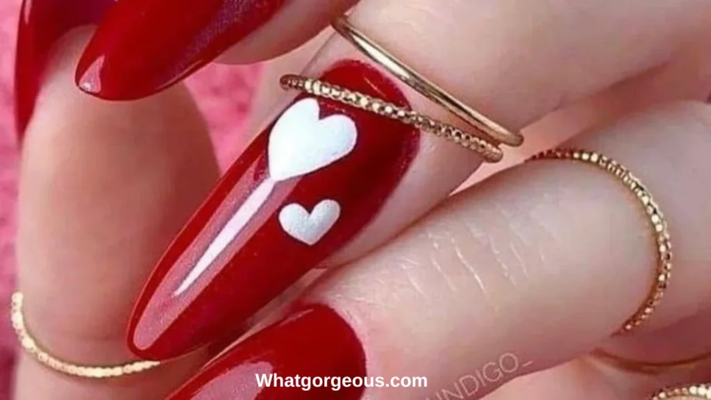 Special Glam February Nail Designs whatgorgeous.com